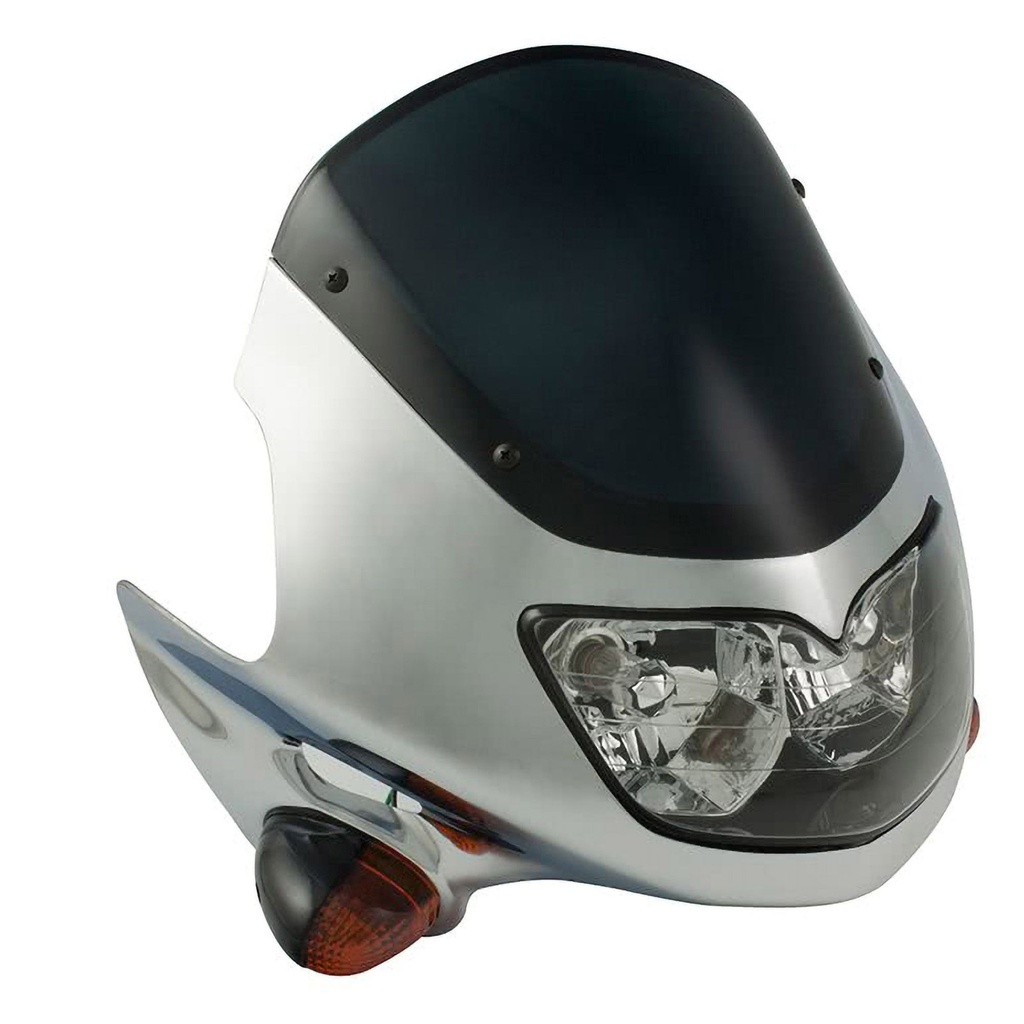 Bike It Universal Raptor Fairing Headlight with Indicators
