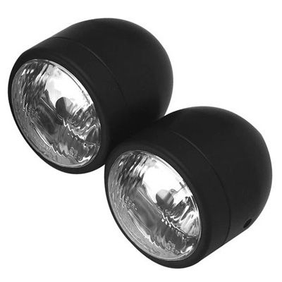 Bike It Universal Dominator Round E-Marked Headlight