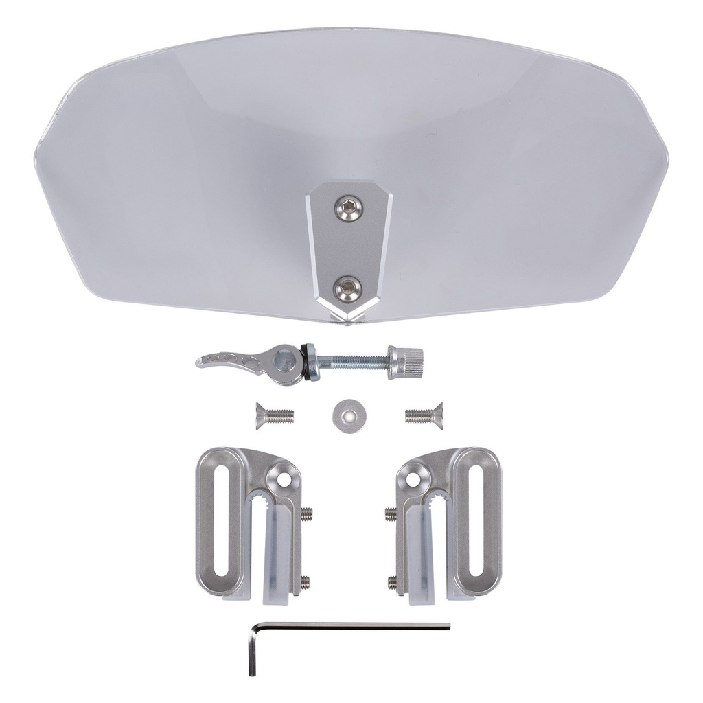 Oxford Clip On Motorcycle Windshield Deflector