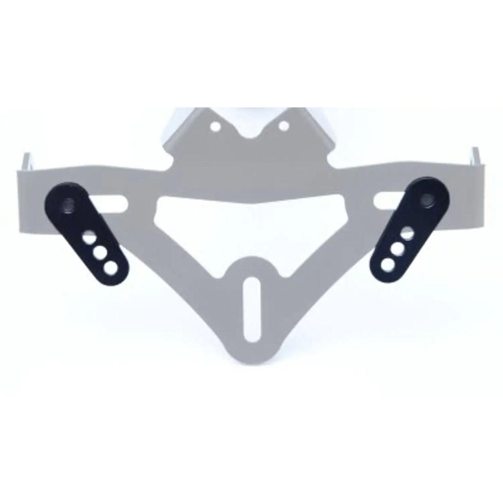 R&G Motorcycle Licence Plate Extension / Adapter Kit