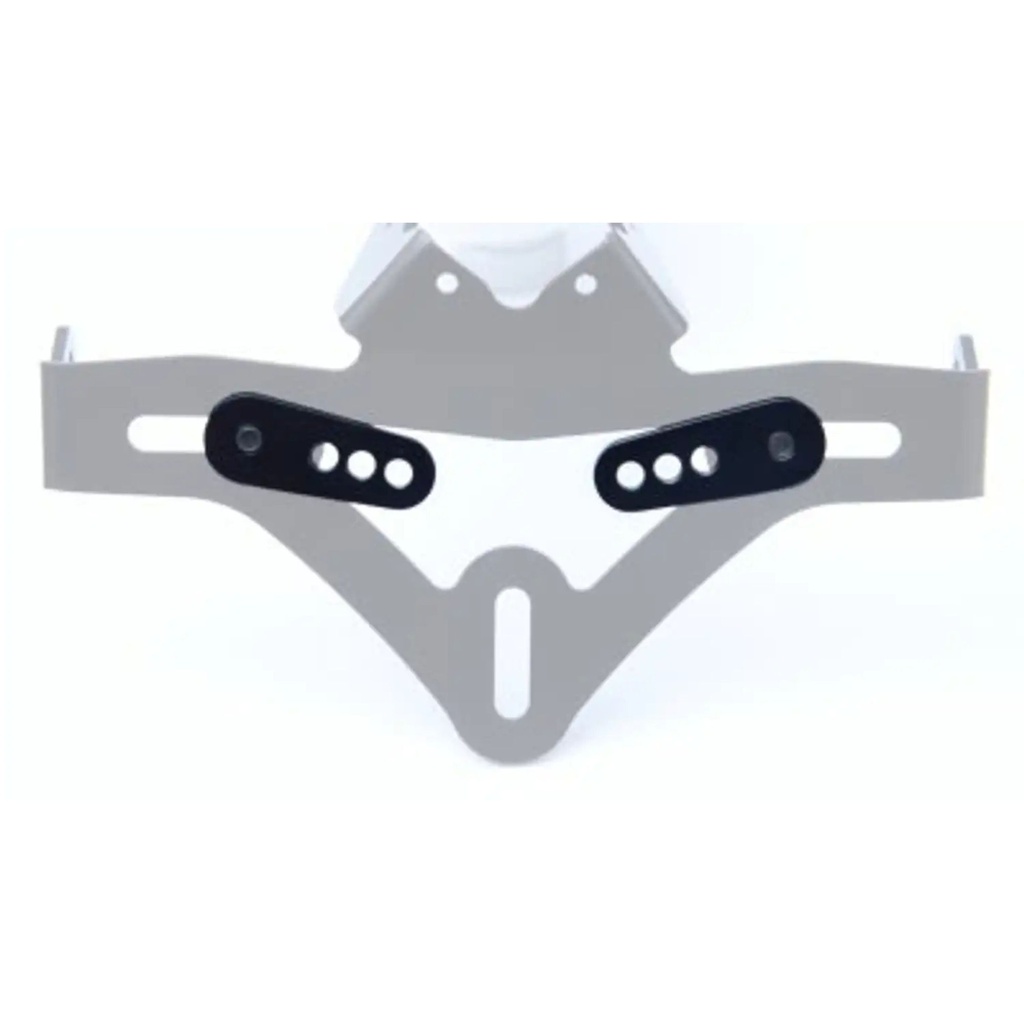 R&G Motorcycle Licence Plate Extension / Adapter Kit