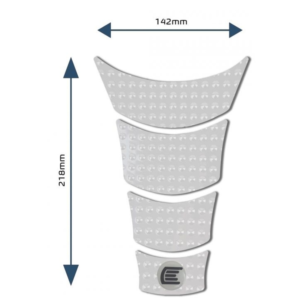 Eazi-Grip Evo Motorcycle Centre Tank Pads