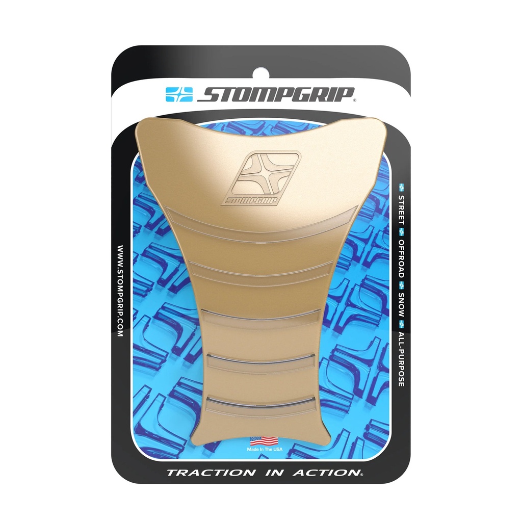 Stompgrip Ridge Old School Motorcycle Center Tank Pad Protector