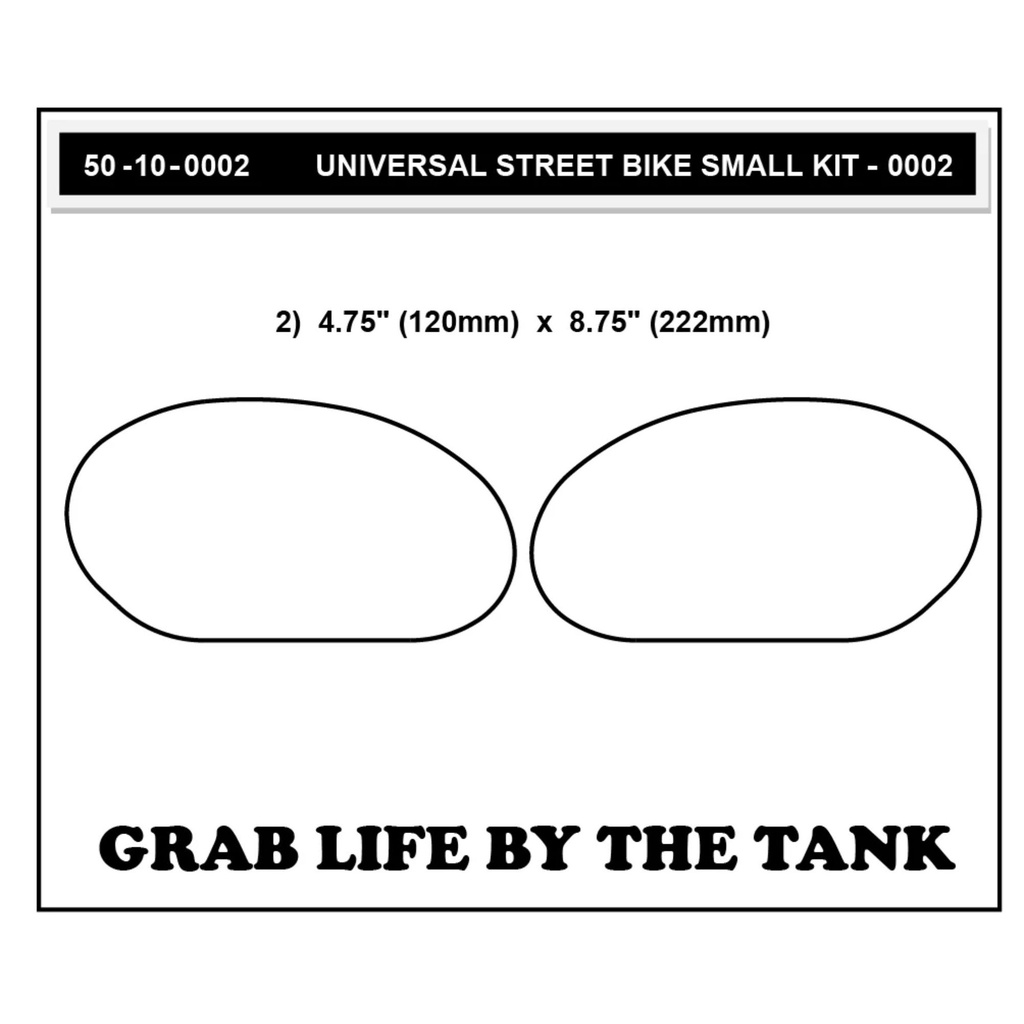 StompGrip Icon Universal Small Street Bike Tank Grip Sheet
