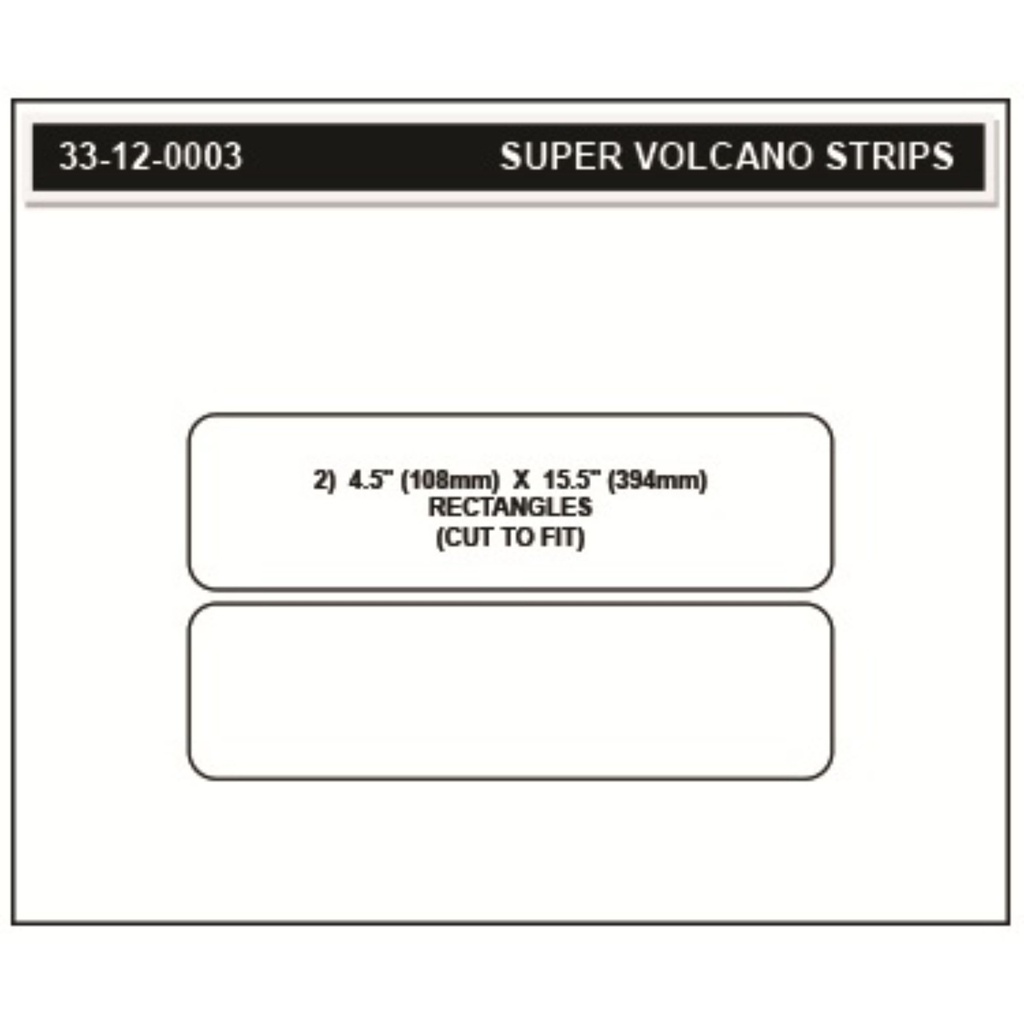 StompGrip Super Volcano Universal Strips Traction Kit