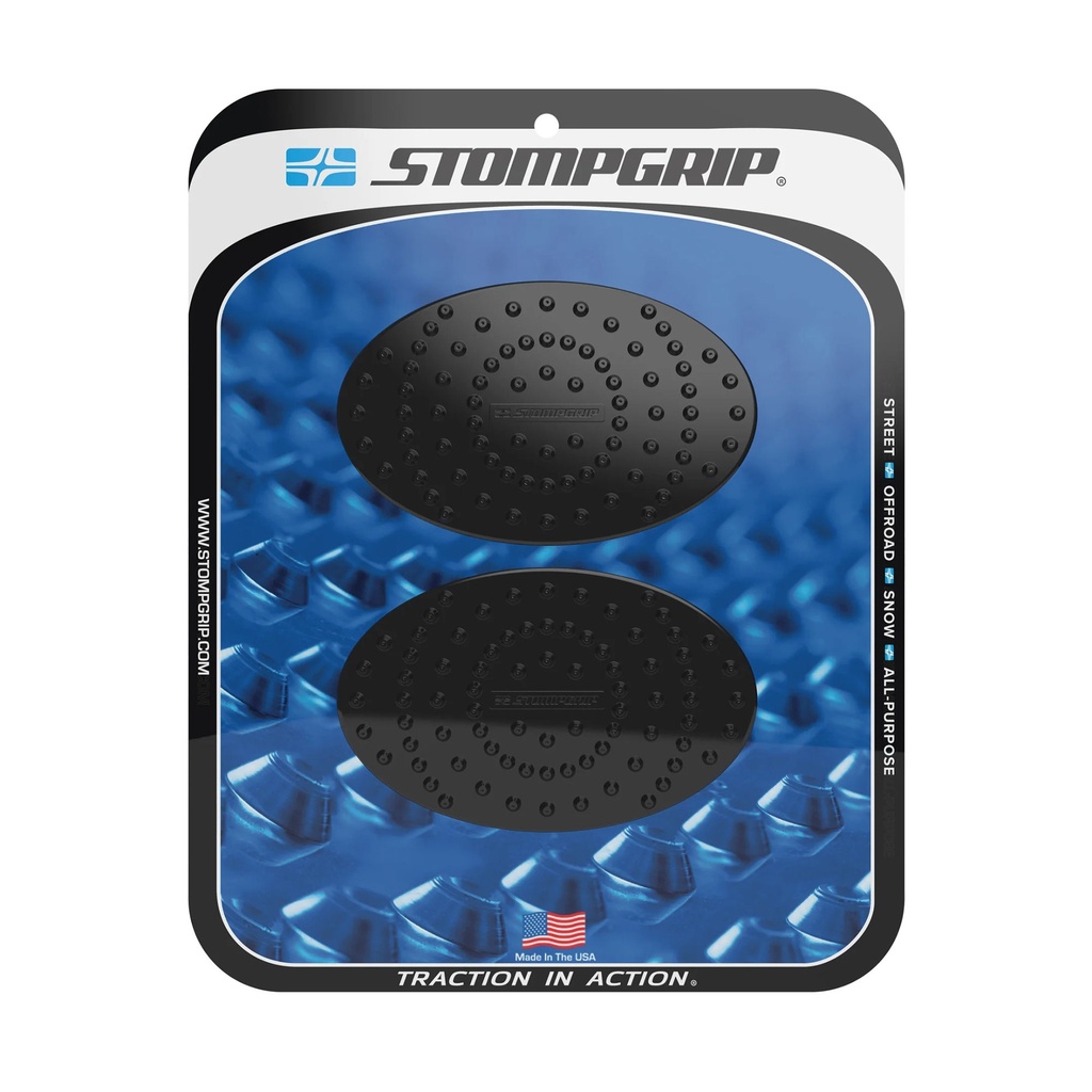StompGrip Volcano Universal Oval Tank Grips Traction Kit