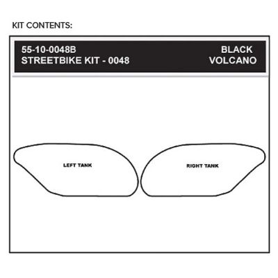 StompGrip Volcano Streetbike Clear Traction Kit