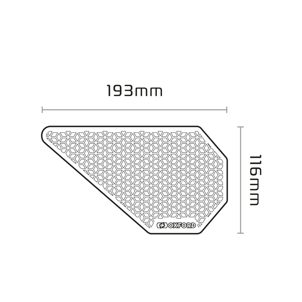 Oxford Gripper Adv Motorcycle Tank Grips