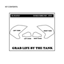 StompGrip Volcano Streetbike Black Traction Kit