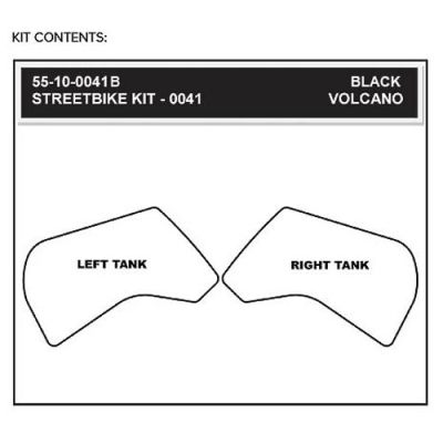 StompGrip Volcano Streetbike Clear Traction Kit