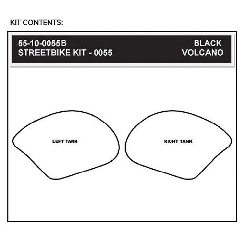 StompGrip Volcano Streetbike Clear Traction Kit