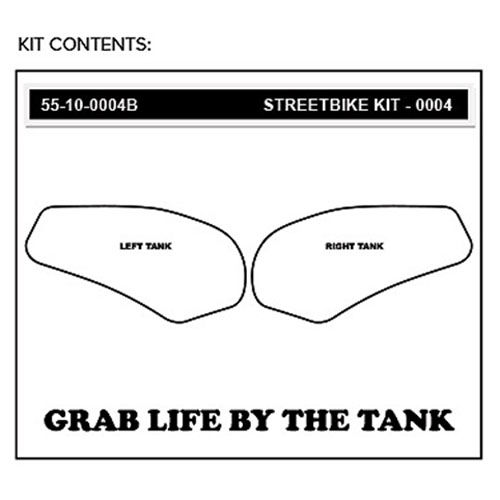 StompGrip Volcano Streetbike Black Traction Kit