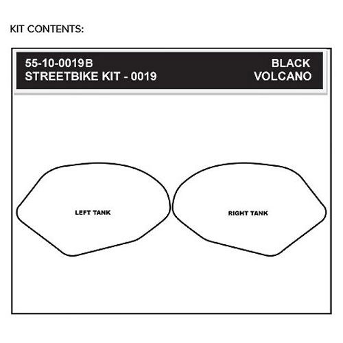 StompGrip Volcano Streetbike Clear Traction Kit