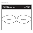 StompGrip Volcano Streetbike Black Traction Kit