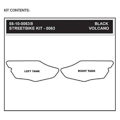 StompGrip Volcano Streetbike Clear Traction Kit