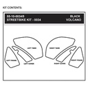 StompGrip Volcano Streetbike Black Traction Kit