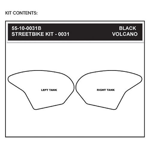 StompGrip Volcano Streetbike Clear Traction Kit