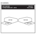 StompGrip Volcano Streetbike Black Traction Kit