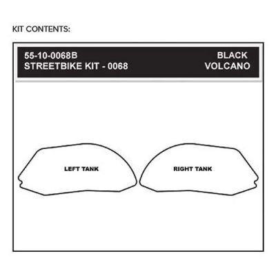 StompGrip Volcano Streetbike Clear Traction Kit