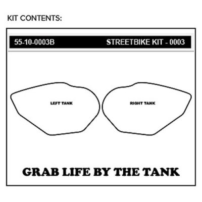 StompGrip Volcano Streetbike Clear Traction Kit