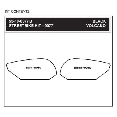 StompGrip Volcano Streetbike Clear Traction Kit