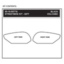 StompGrip Volcano Streetbike Black Traction Kit