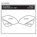 StompGrip Volcano Streetbike Black Traction Kit