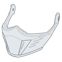 Simpson Darksome Helmet Chin Bar