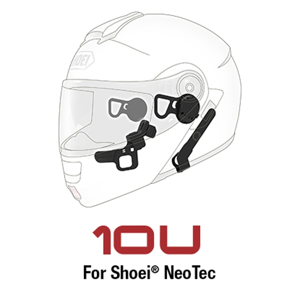 SENA 10U Motorcycle Bluetooth Communication System with Remote Control