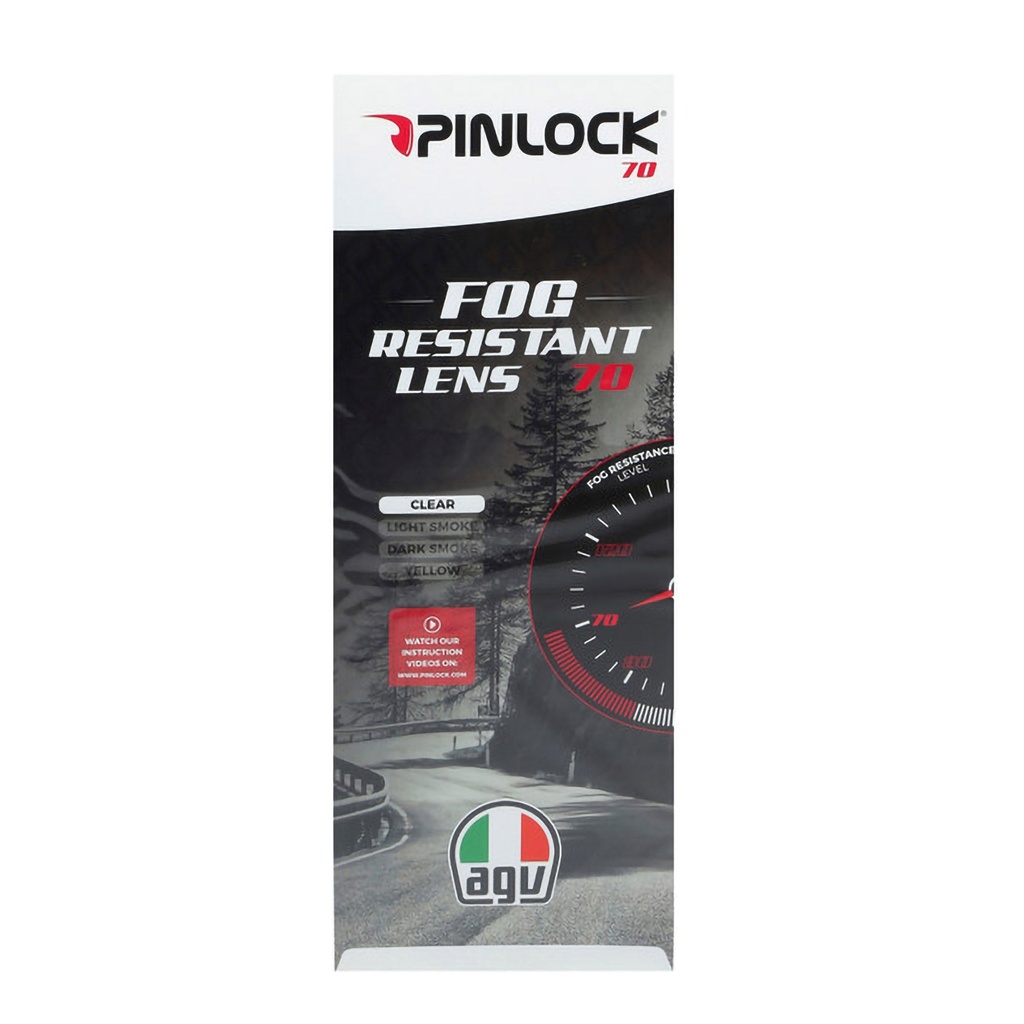 AGV GT2 Pinlock Lens - 70 for K5-S / K3 SV / K1