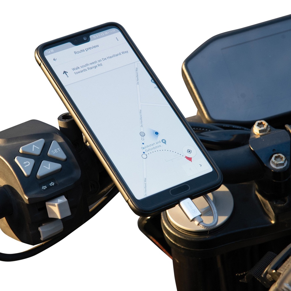 Oxford CLIQR USB C Motorcycle Handlebar Mount