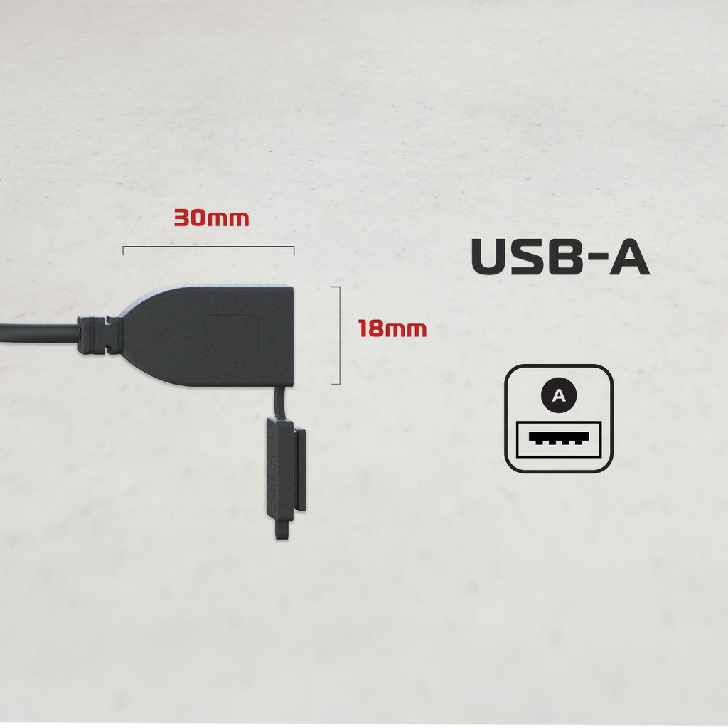 Oxford USB A 3.0 Amp Charging Kit