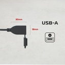 Oxford USB A 3.0 Amp Charging Kit