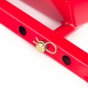 Warrior Motorcycle Wheel Chock - Fits 17-21" Wheels