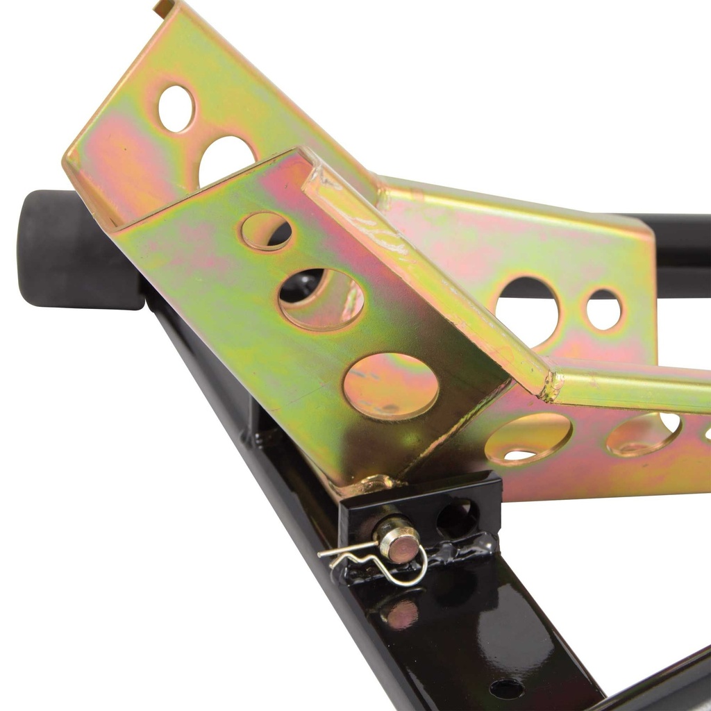 Warrior Motorcycle Wheel Chock - Fits 12-19" Inch Wheels