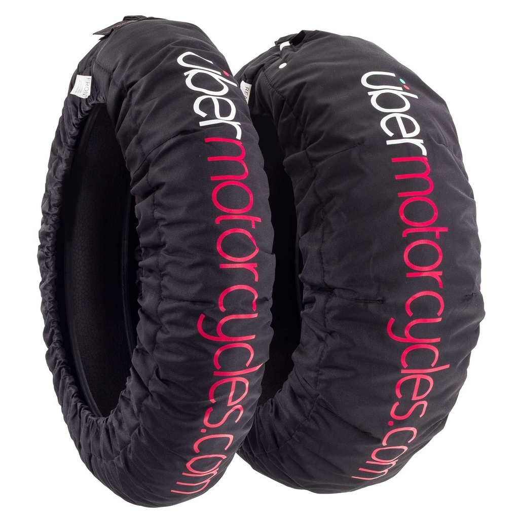 Warrior Ramp, Wheel Chock, Front & Rear Stands and Uber Tyre Warmer Bundle