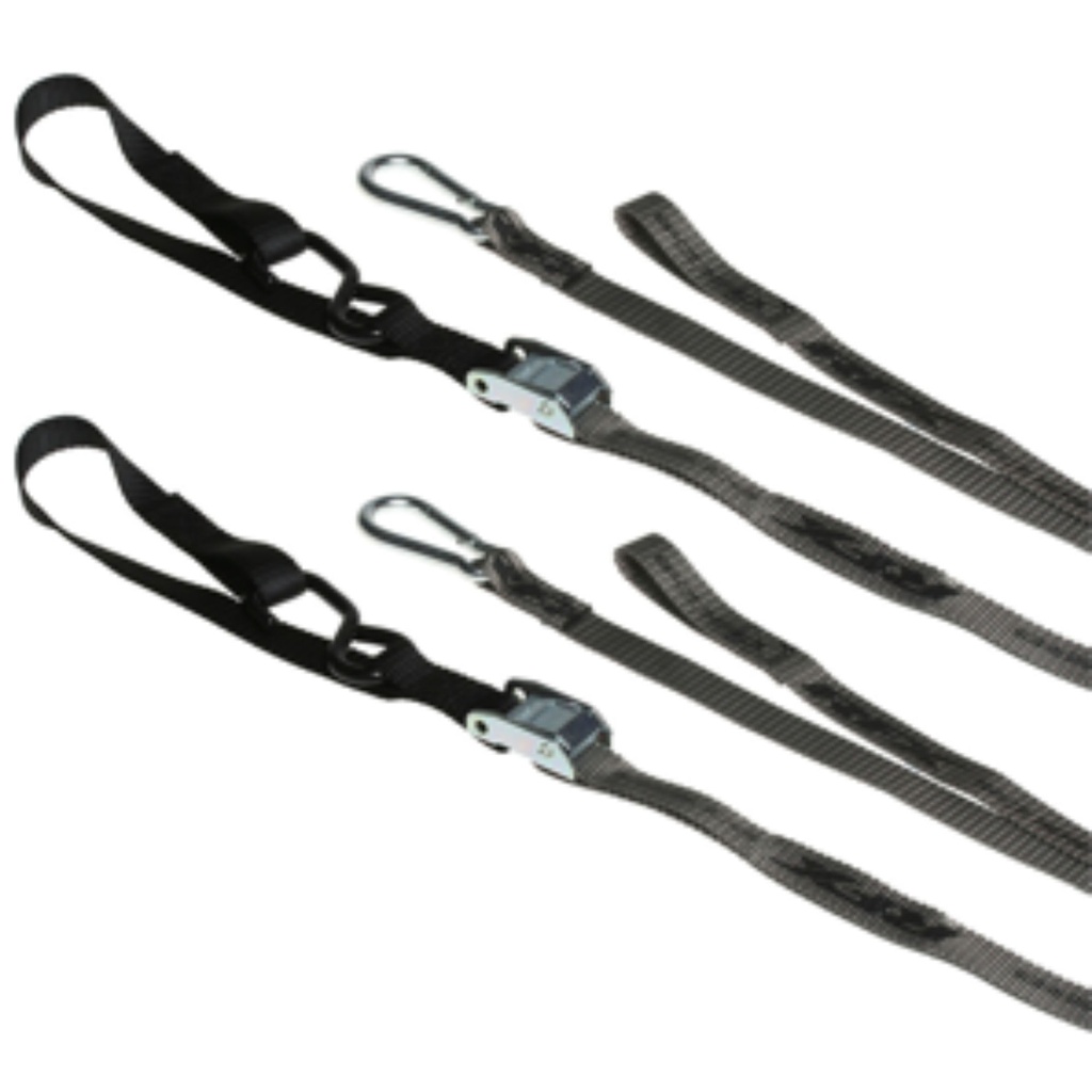 RFX Race Tie Downs With Extra Loop & Carabiner Clip