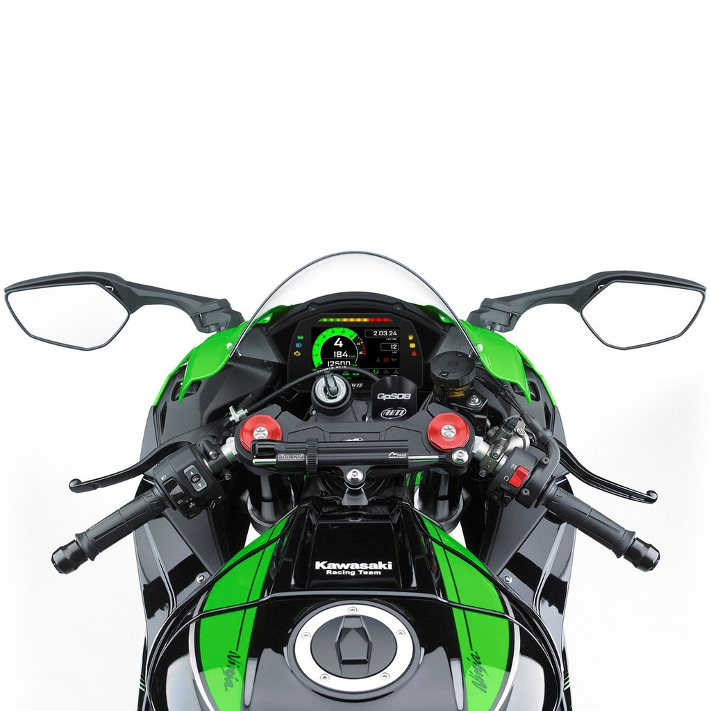 AIM MXK10 Kawasaki ZX-10R (Gen4 2011-15) Plug & Play Dash Logger
