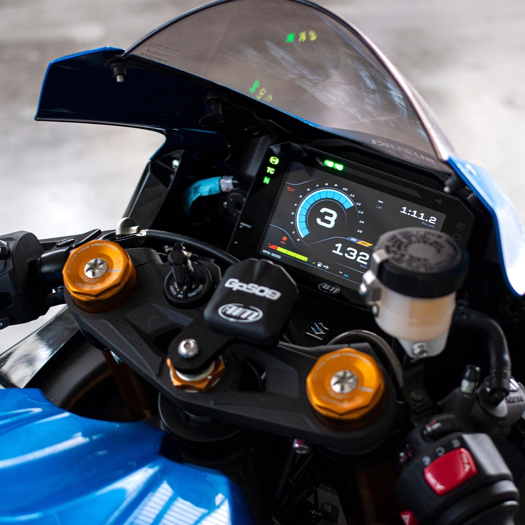 AIM MXPS Suzuki GSX-R 1000 Plug & Play Dash Logger