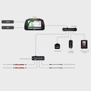 AIM MXK10 Kawasaki ZX-10R (Gen4 2011-15) Plug & Play Dash Logger