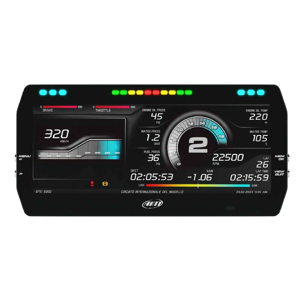 AIM MXT 1.3 Strada Dash (10" Colour TFT Display)