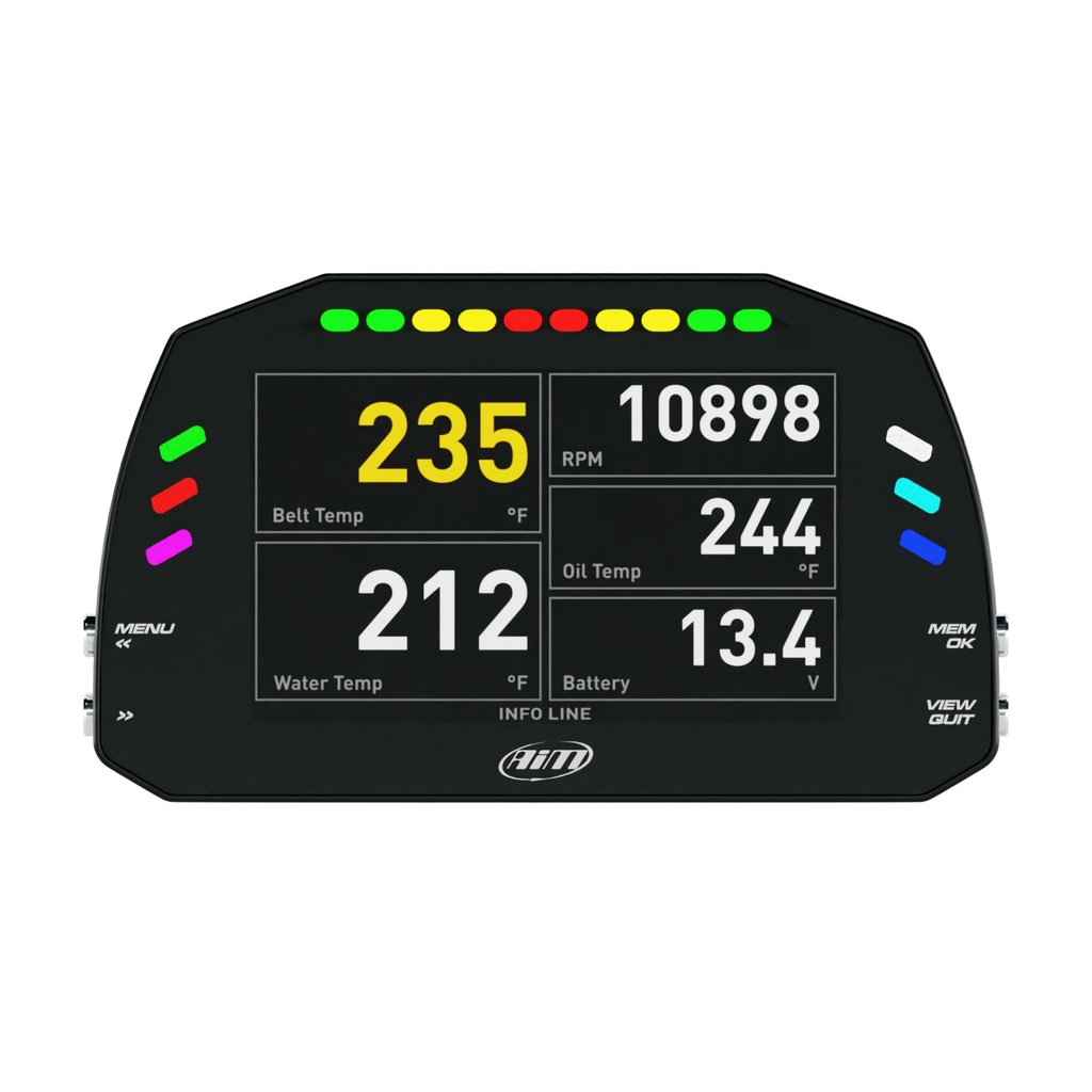 AIM MXS 1.3 Strada Light Dash (5" Colour TFT Display)