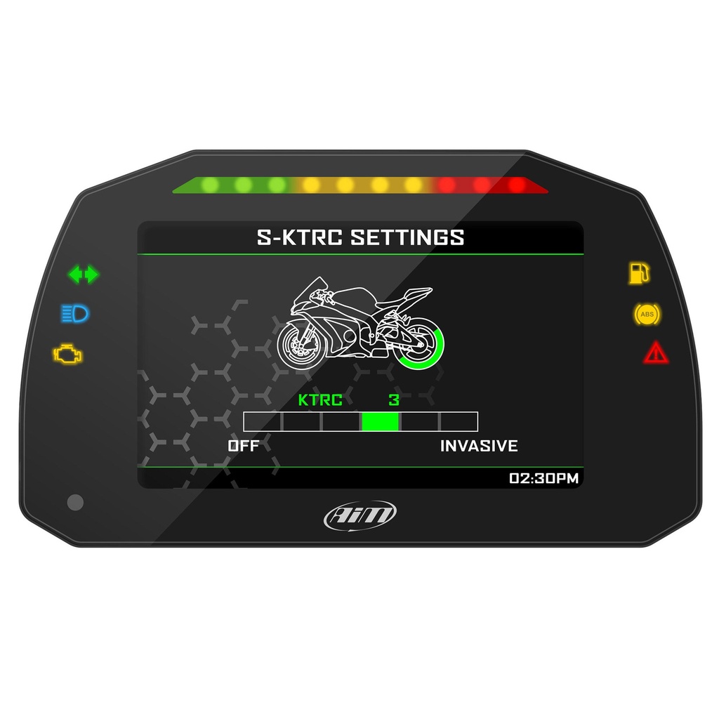 AIM MXK10 Kawasaki ZX-10R (Gen5 2016-19) Plug & Play Dash Logger