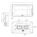 AIM MXP 1.3 Strada Dash (6" Colour TFT Display)