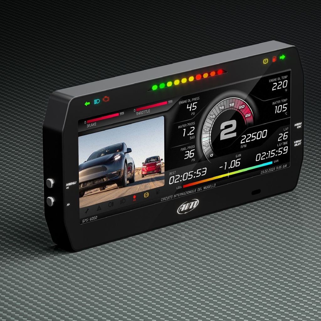 AIM MXT 1.3 Dash Logger (10" Colour TFT Display)