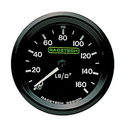 Racetech Oil Pressure Gauge - Mechanical