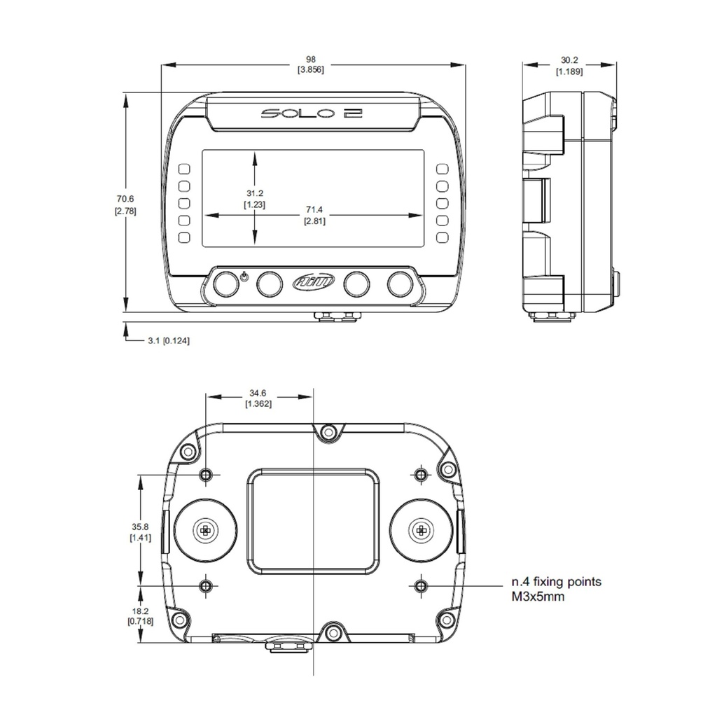 AIM Solo 2 GPS Lap Timer