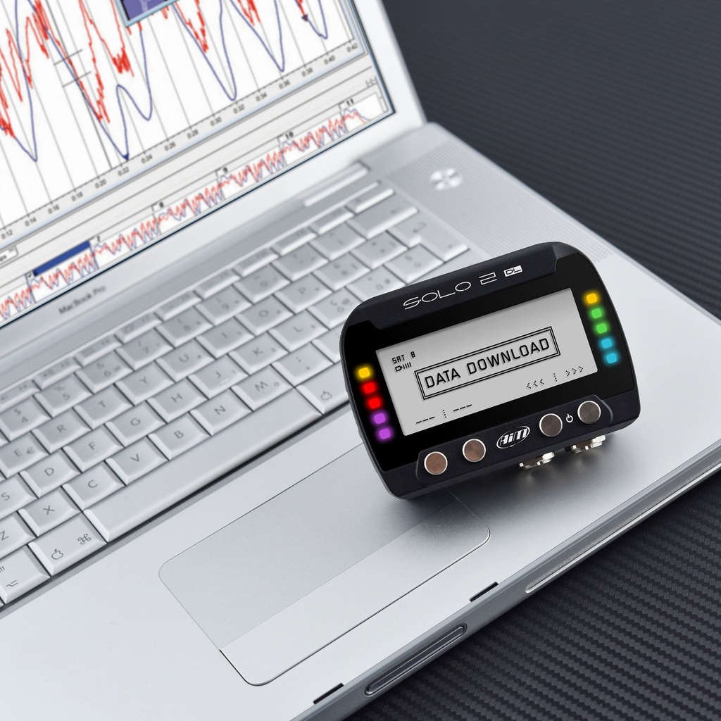 AIM Solo 2 DL GPS Lap Timer With ECU Input