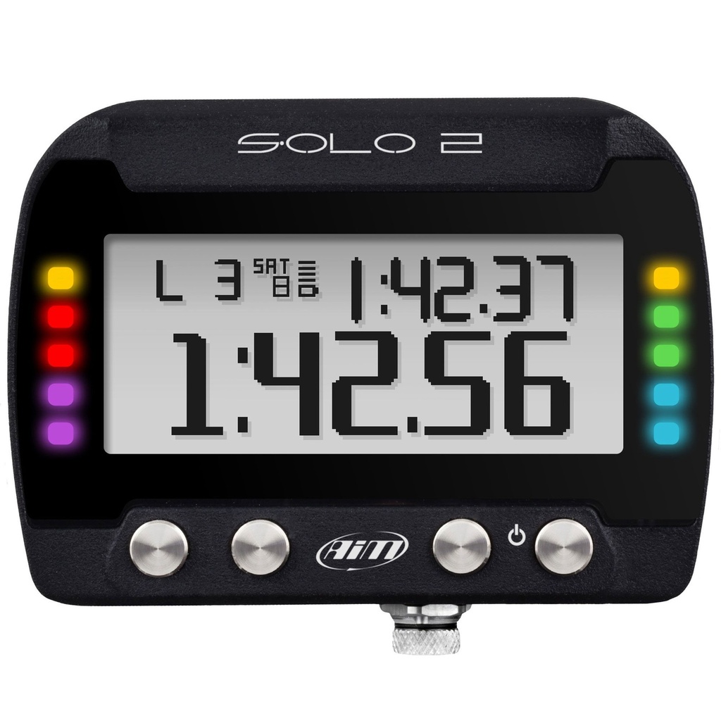 AIM Solo 2 GPS Lap Timer With Bike Specific Bracket
