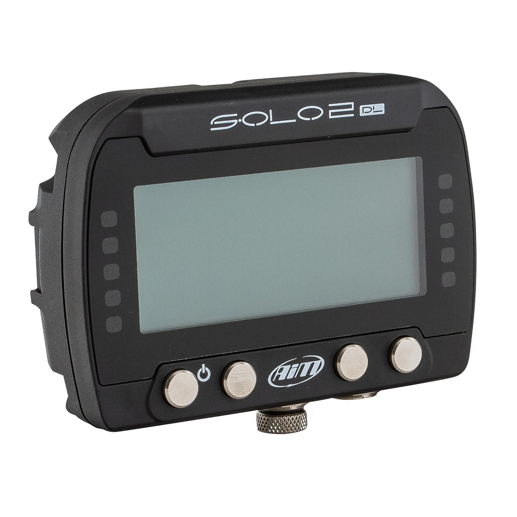 AIM Solo 2 DL GPS Lap Timer With Bike Specific Bracket & ECU Cable
